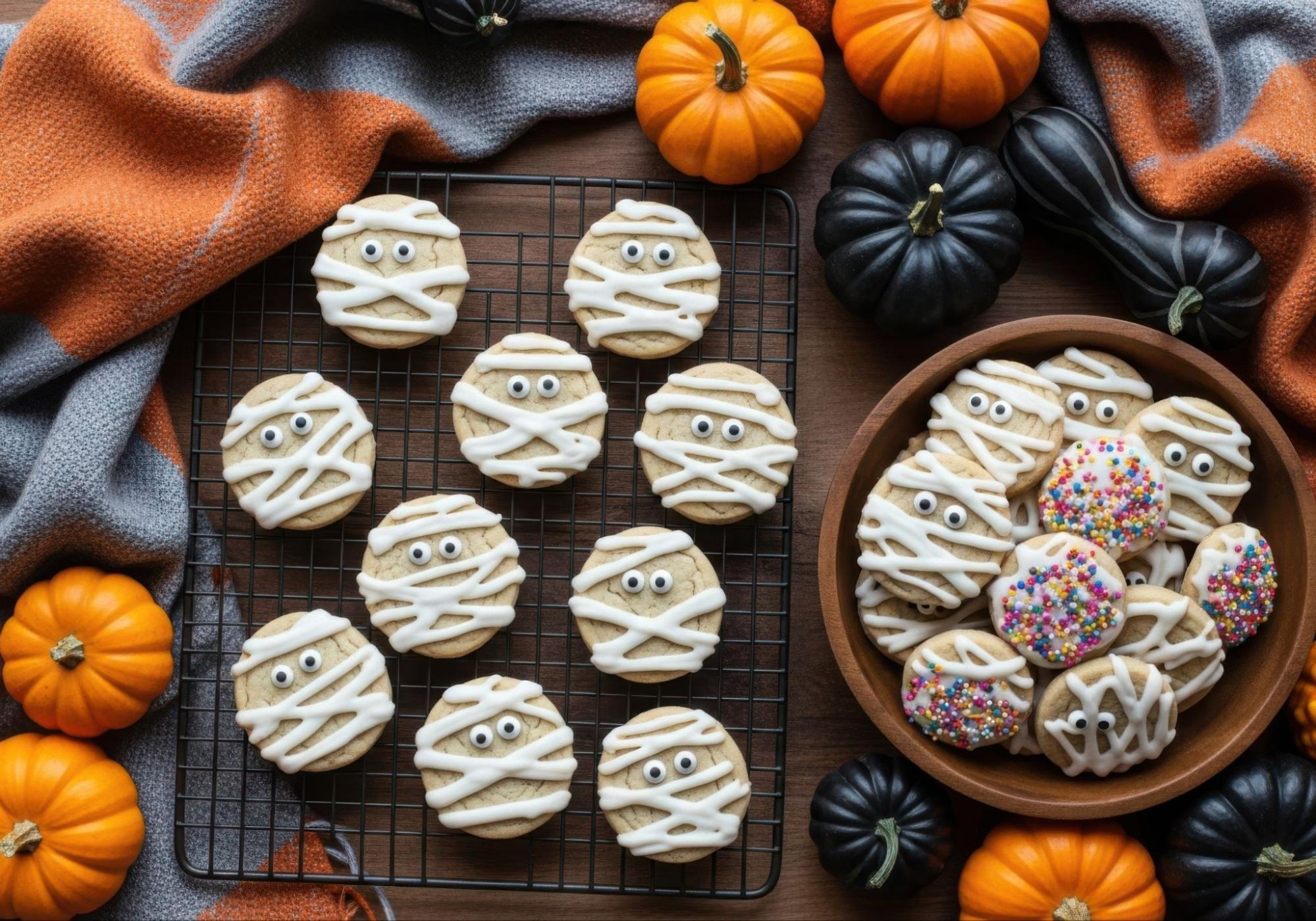 Mummy Cookies