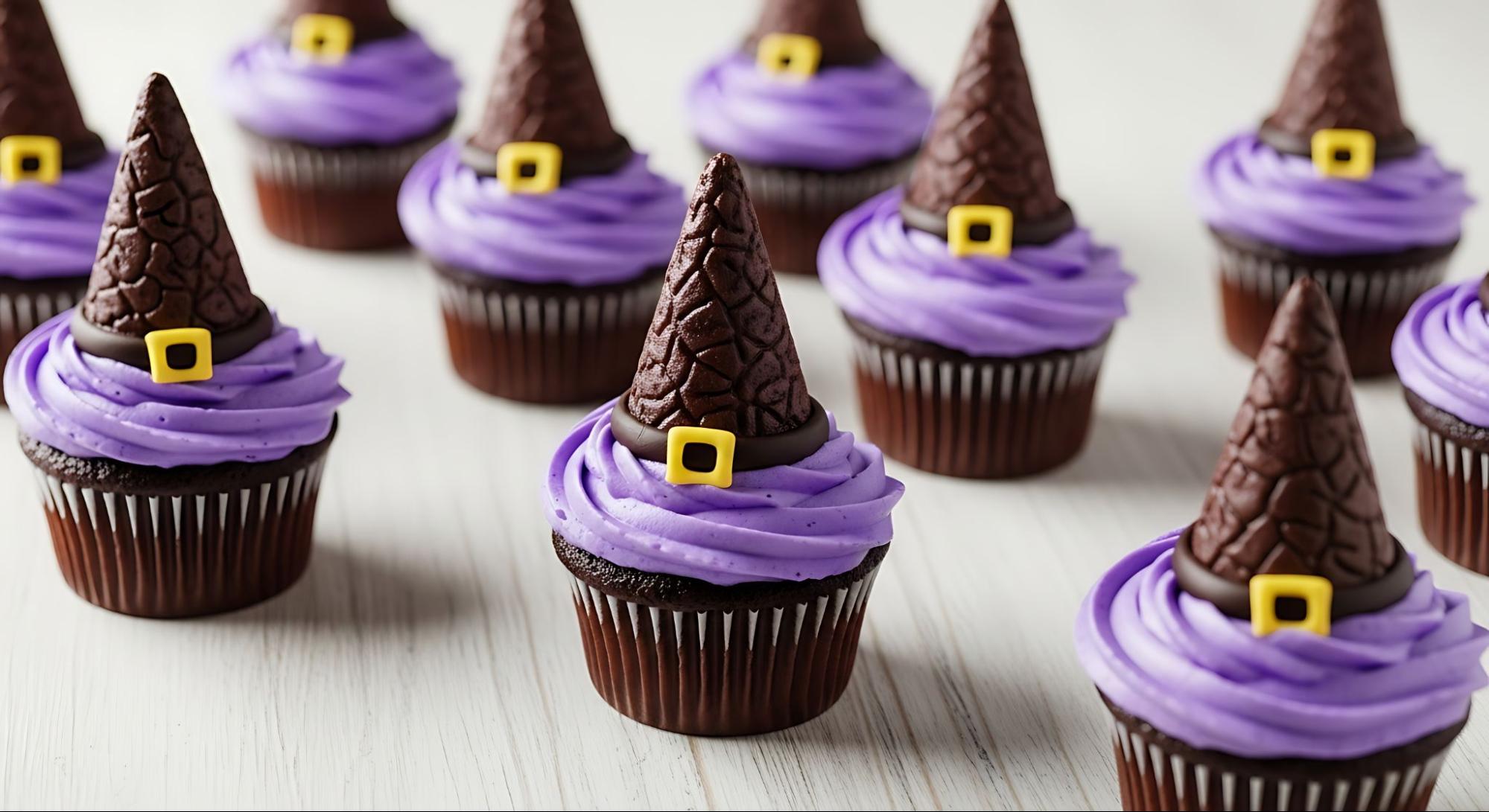 Witch Hat Cupcakes