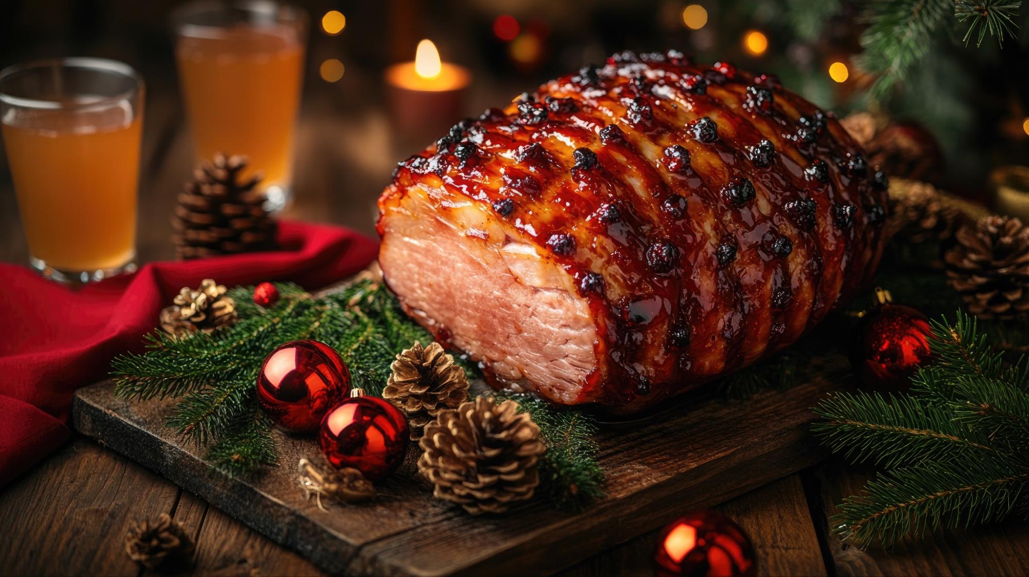 Honey Butter Glazed Ham