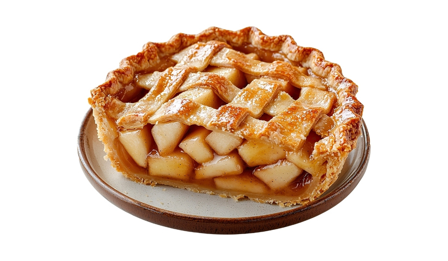 Flakiest Lattice Crust Apple Pie
